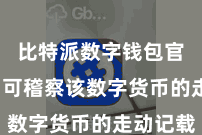 比特派数字钱包官方 即可稽察该数字货币的走动记载