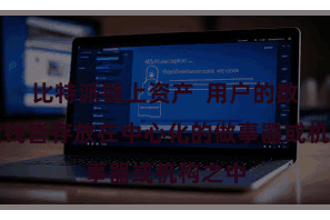 比特派链上资产 用户的数据和金钱皆存放在中心化的做事器或机构之中