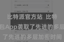 比特派官方站 比特派数字钱包App袭取了先进的多层加密时间