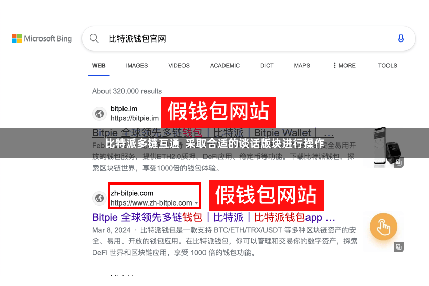 比特派多链互通  采取合适的谈话版块进行操作