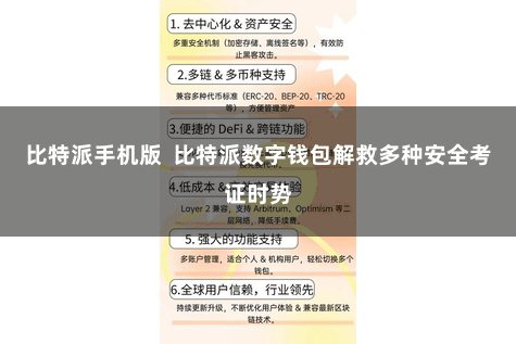 比特派手机版  比特派数字钱包解救多种安全考证时势